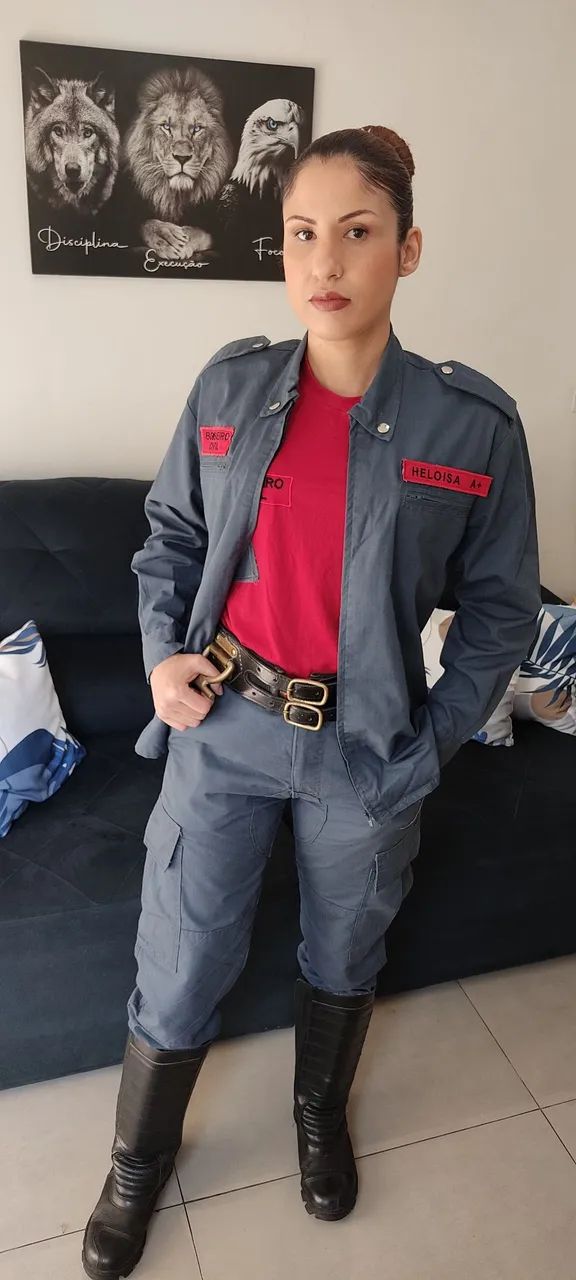Farda Bombeiro Civil Feminina 
