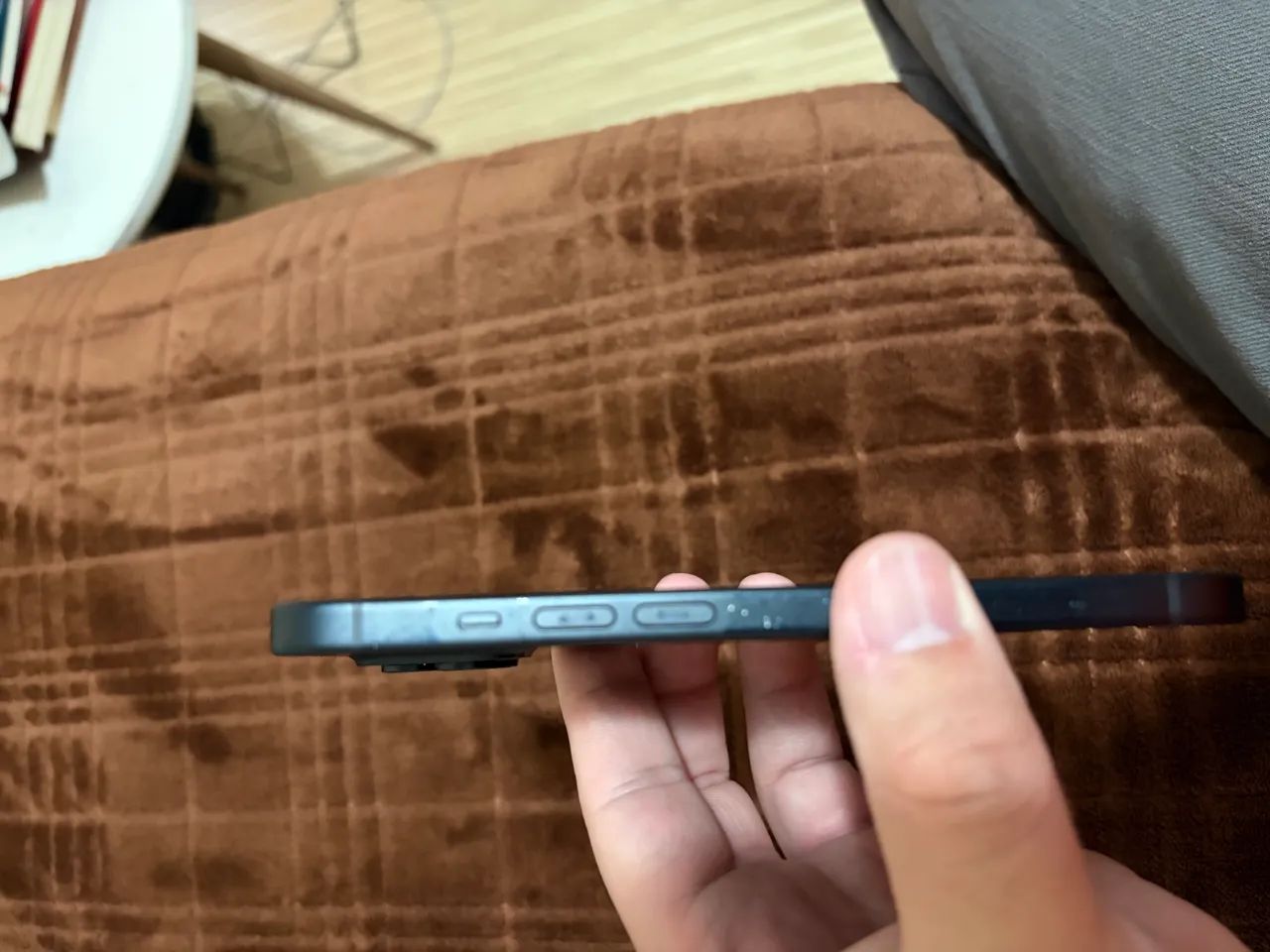 iPhone 15 Preto 128GB - Já Formatado e na Caixa (Tela Quebrada) - Foto 2