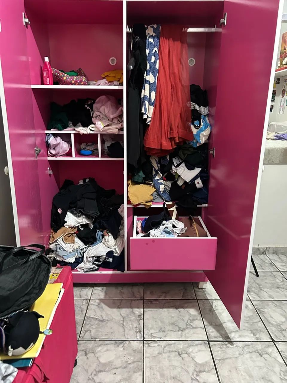 Guarda Roupa Infantil - Casinha - Foto 4