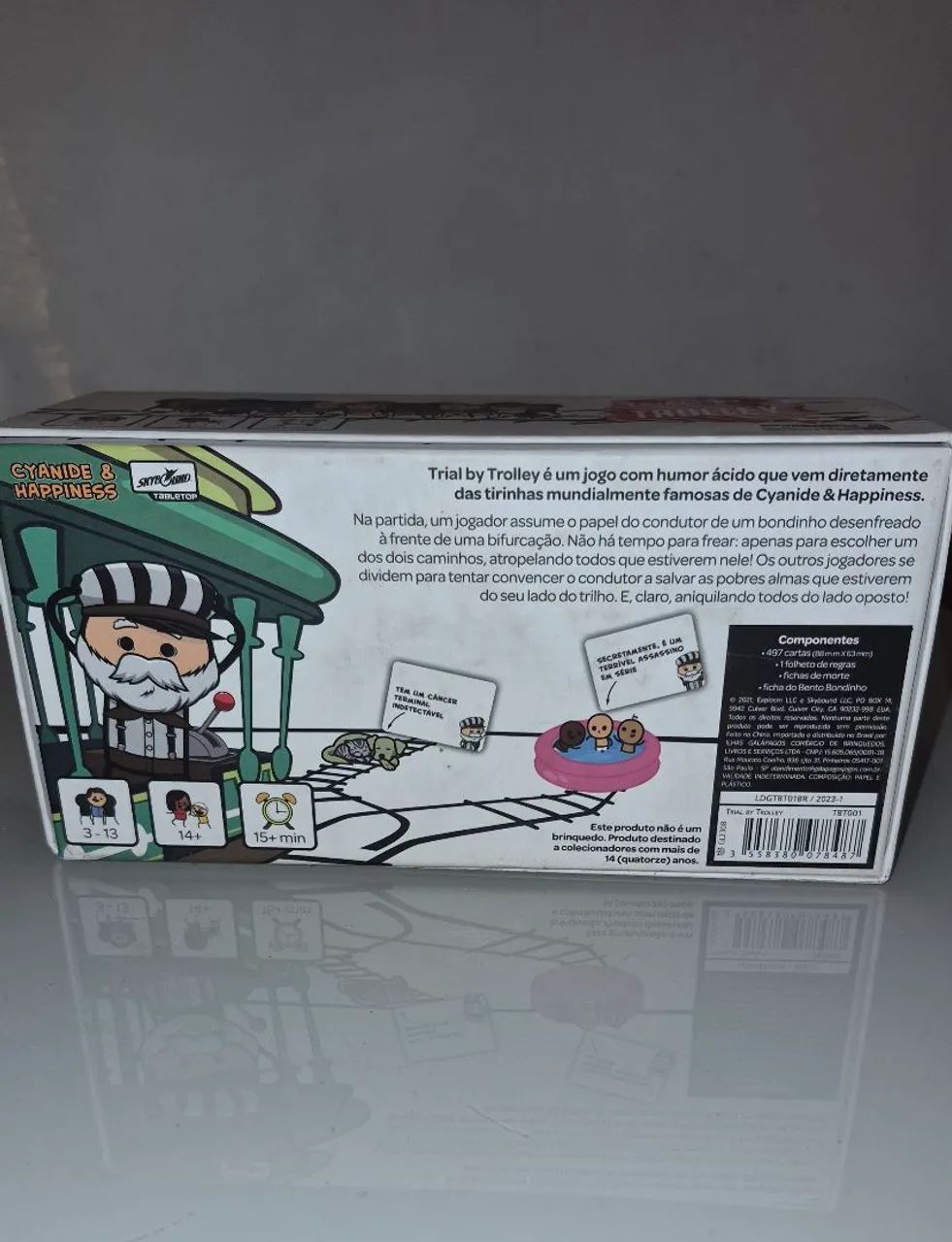 Trial by trolley - Jogo de cartas / Tabuleiro - Foto 2