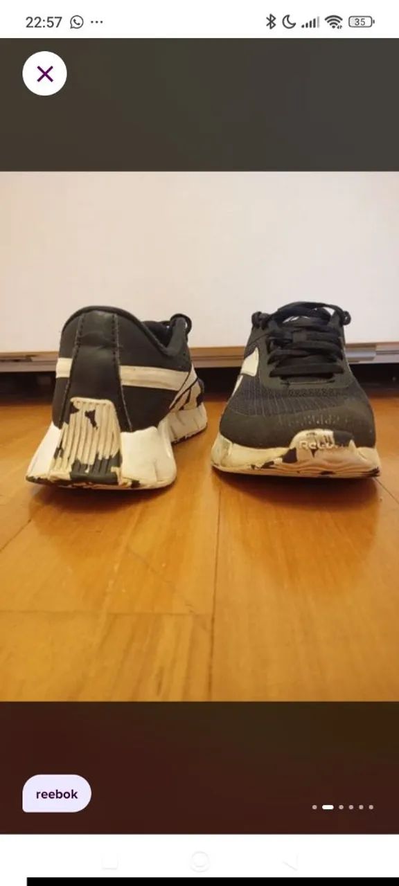 reebok boy's zig dynamica 2.0 sneaker, black/white, 1 little kid - Foto 3