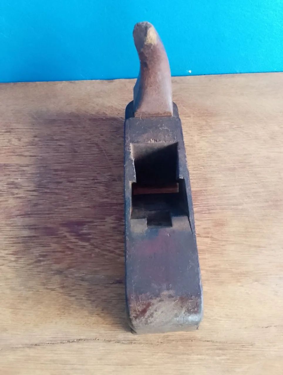 Plaina de carpinteiro artesanal dos anos 40 - Foto 3