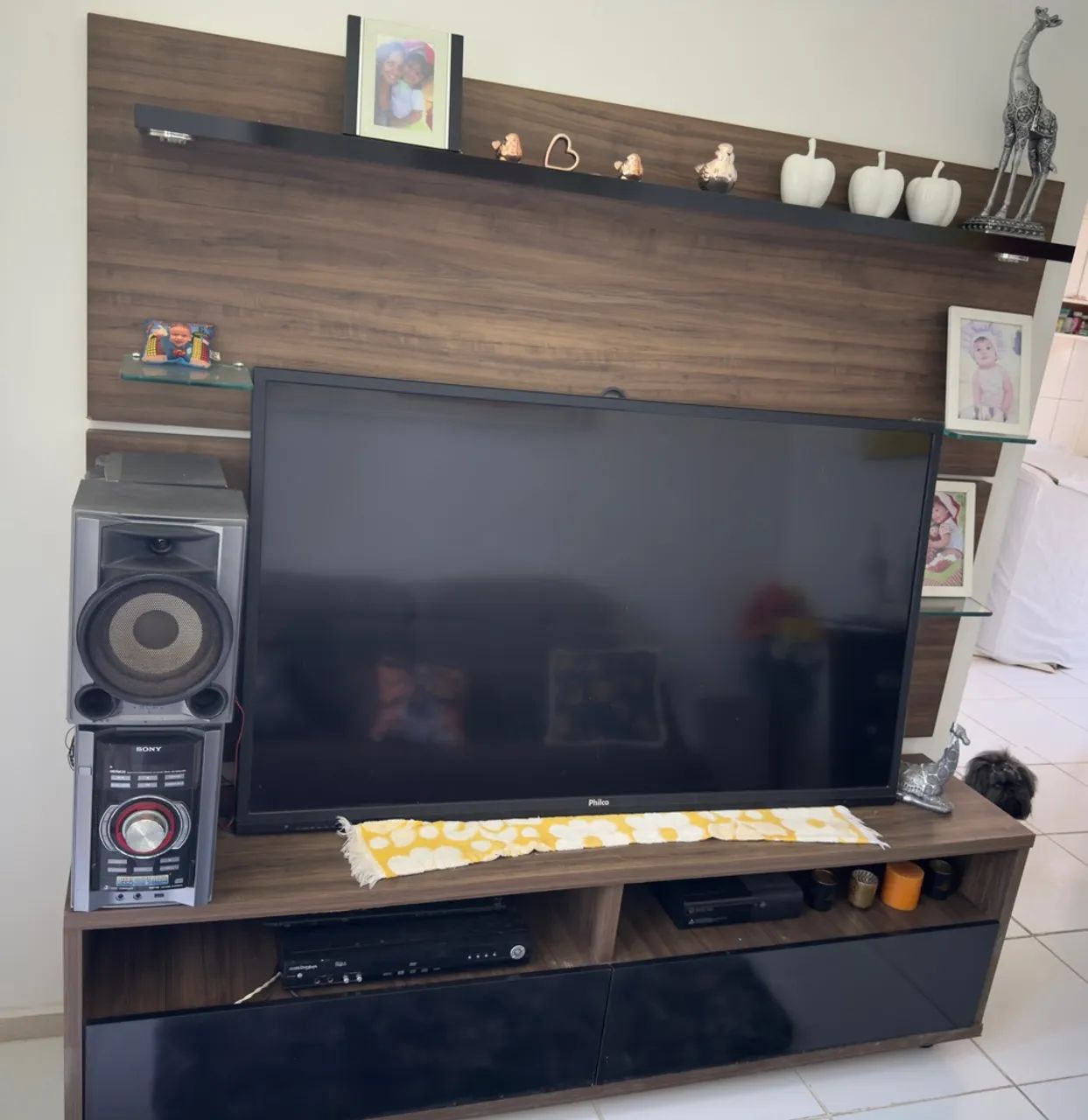 Rack e painel 