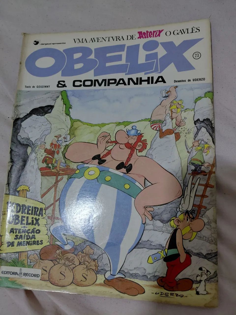 Quadrinho Asterix 