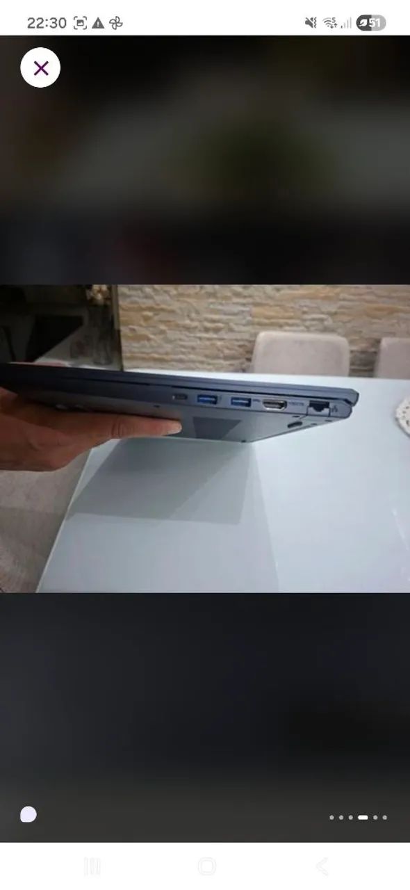Notebook waio Fe15 com processador Intel core - Foto 3