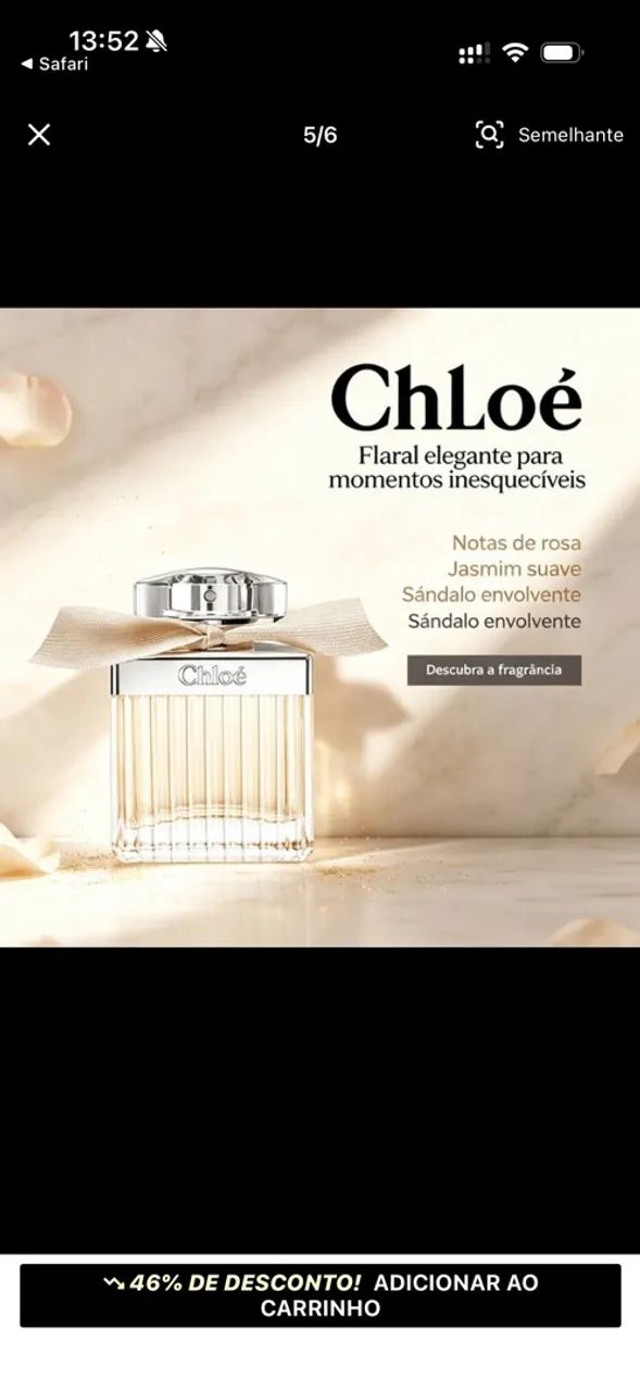 Perfume chloé novo 75 ml - Foto 2