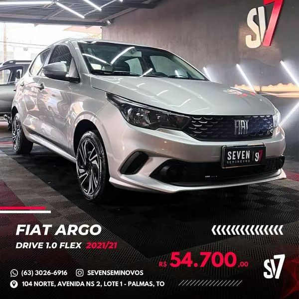 Fiat Argo Drive 1.0 6V Flex 2021