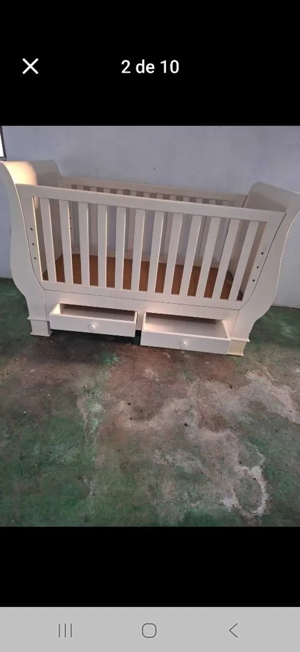 Berço infantil de sucupira  - Foto 4