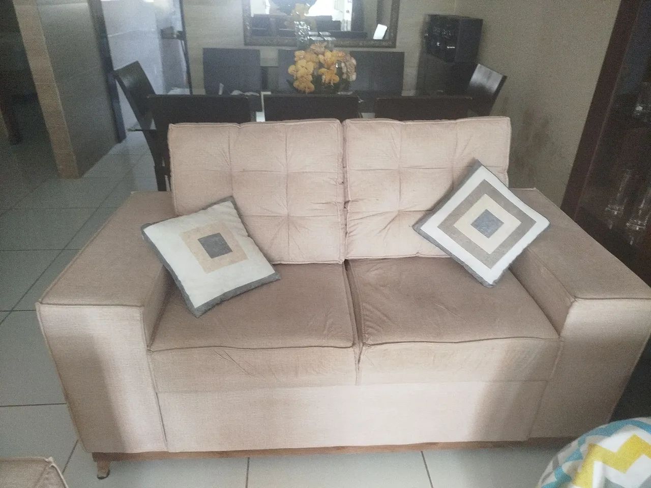Conjunto de estofados de três e dois lugares - Foto 2