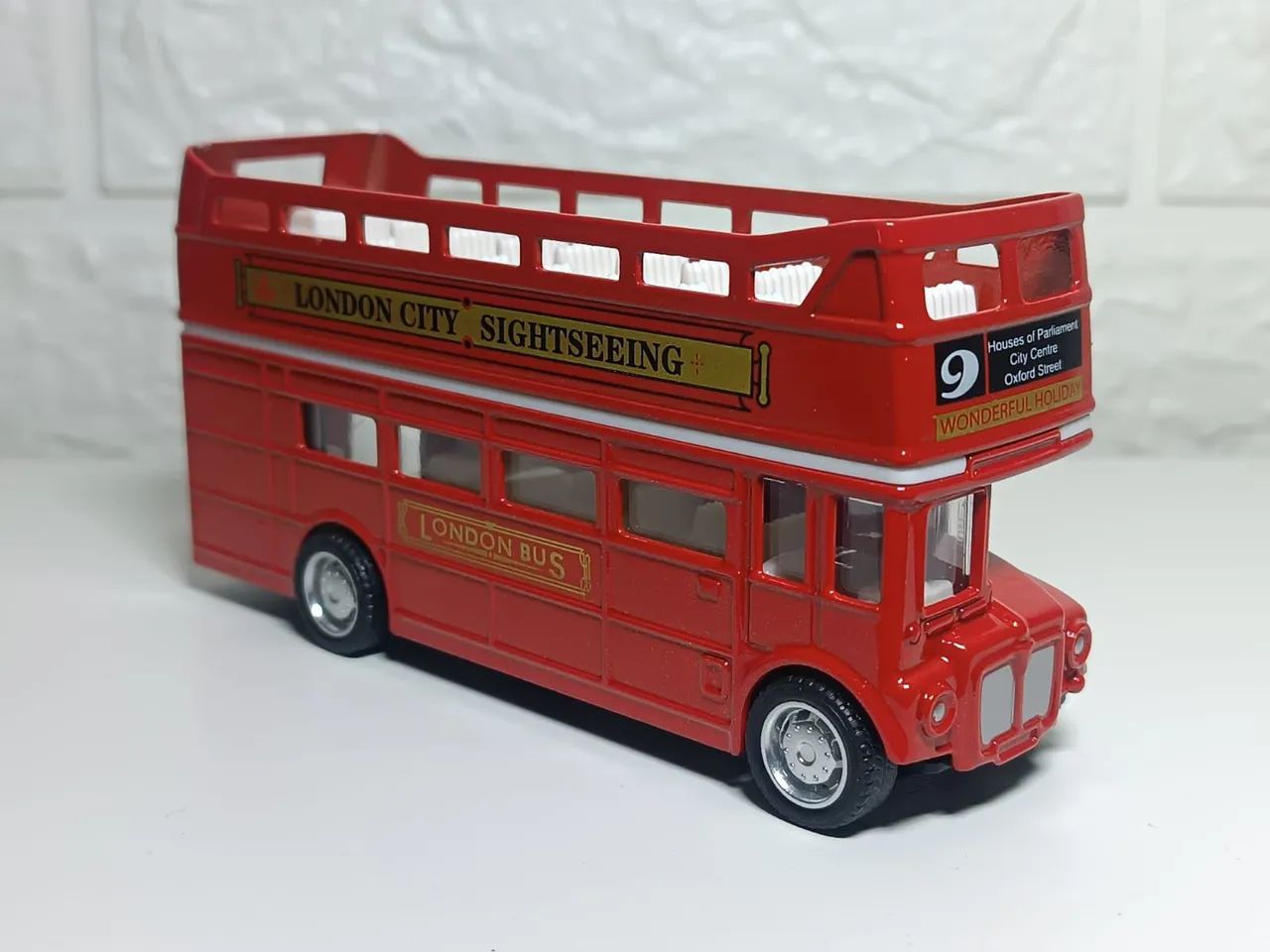 Miniatura 1/32 Ônibus Londres