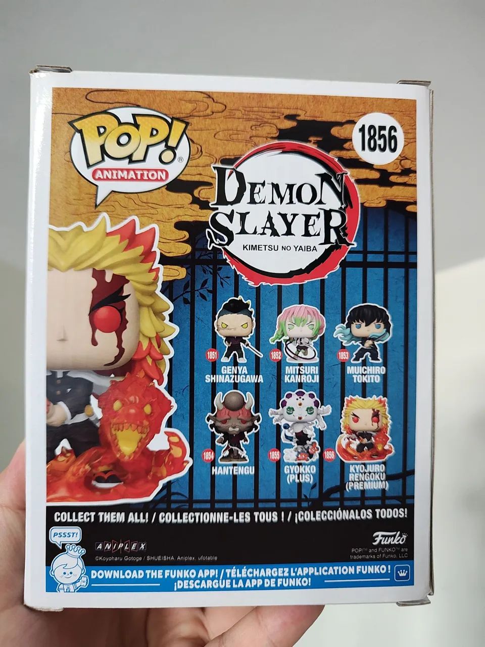 Funko Pop KYOJURO RENGOKU Demon Slayer  + Goku Rose  - Foto 3