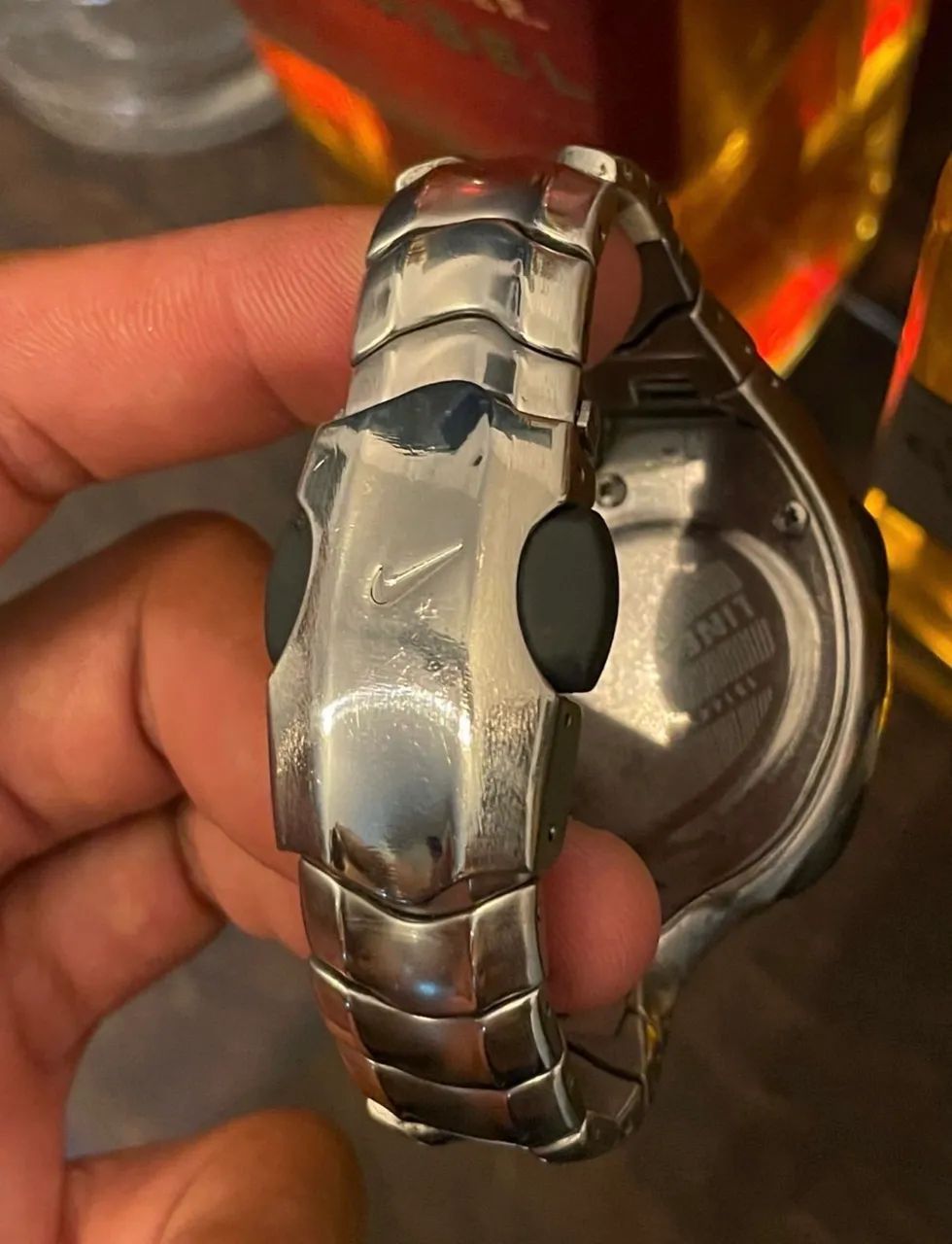 relógio nike triax armored linear full metal crohno - Foto 4