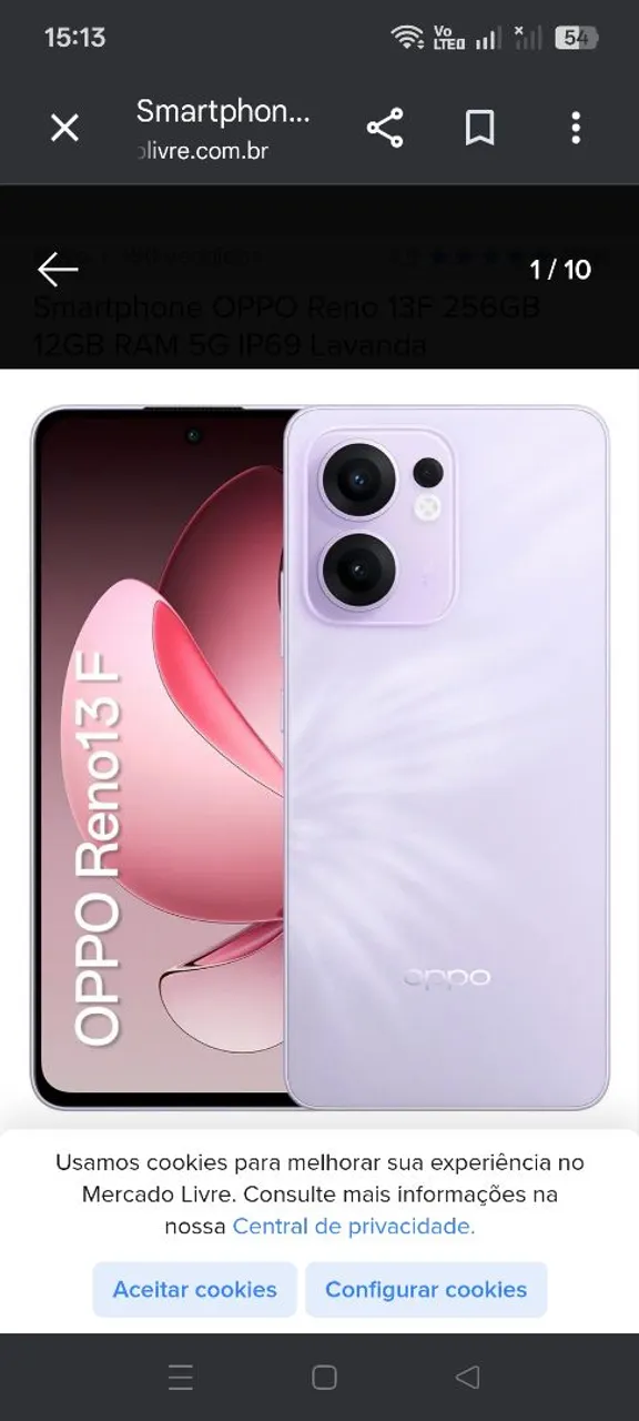 OPPO RENO 11 5G 256GB - Celulares e Smartphones - Méier, Rio de