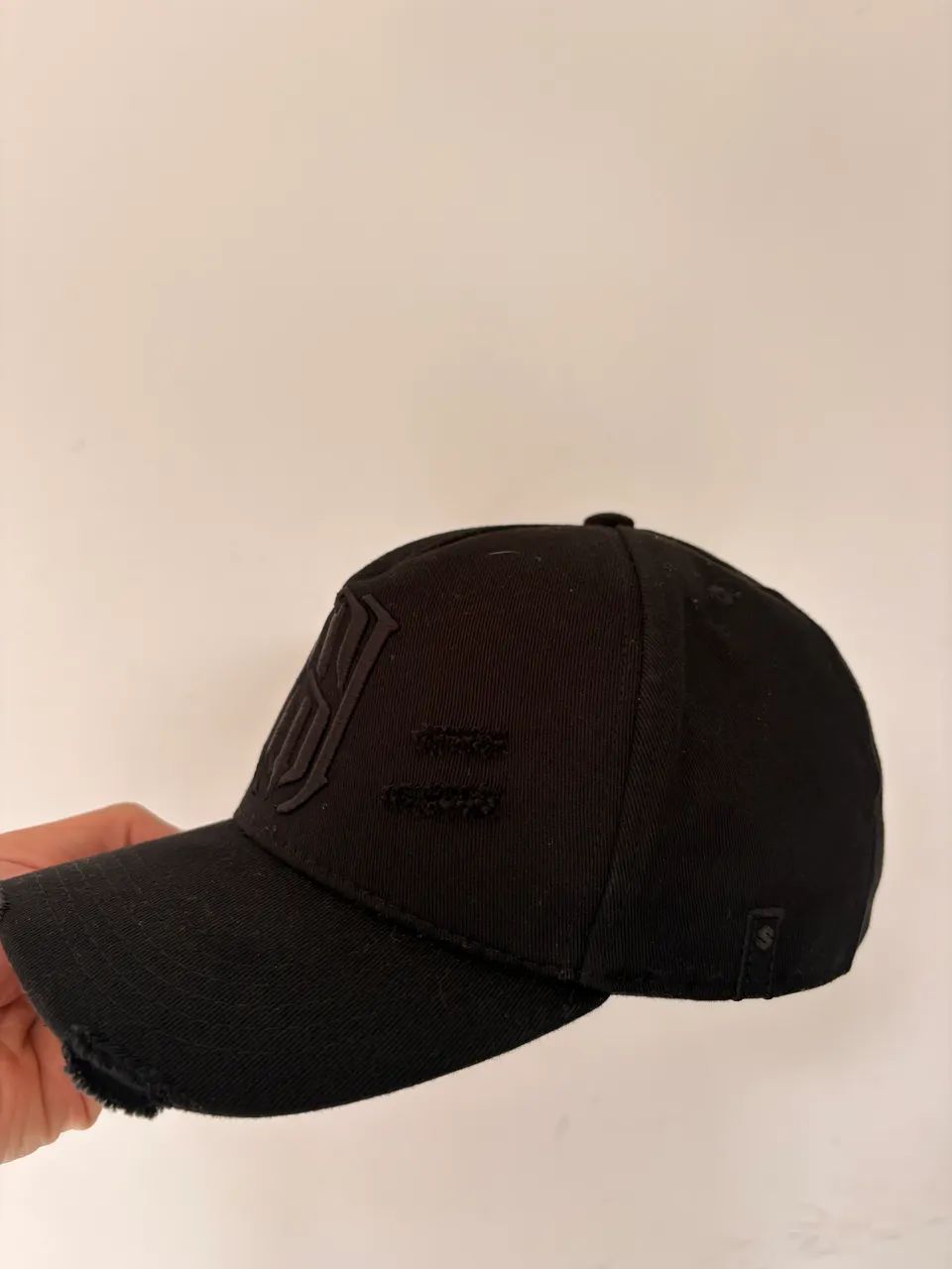 Boné Aba Curva Snapback Mr. Shelby  Ms-1 Destroyed All Black - Foto 4