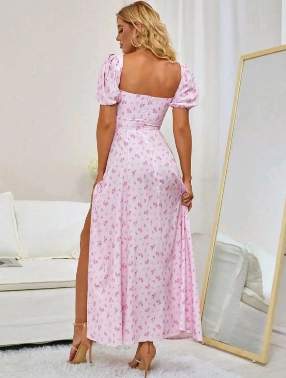 Vestido floral longo ,novo. - Foto 2
