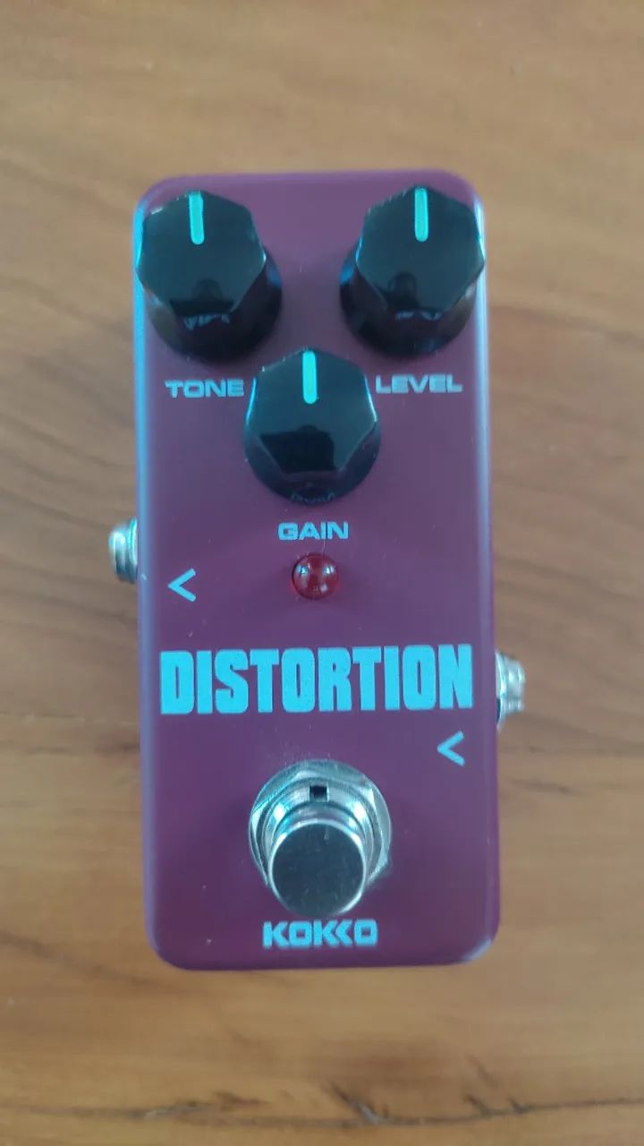 KOKKO Distortion - Pedal de Distorção / Ótimo Estado