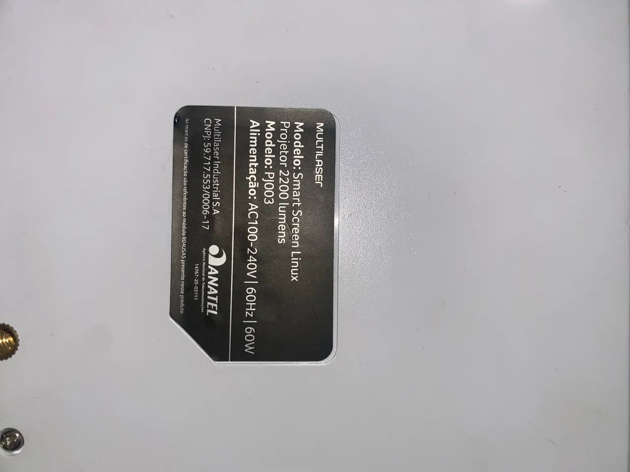? Projetor Multilaser Smart Screen Linux P003 - 22.000 Lumens