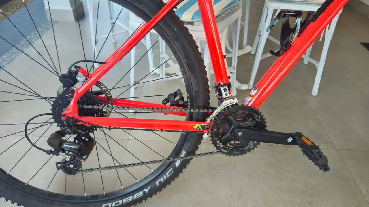 Bicicleta cannondale, aro 29, freio shimano - Foto 5