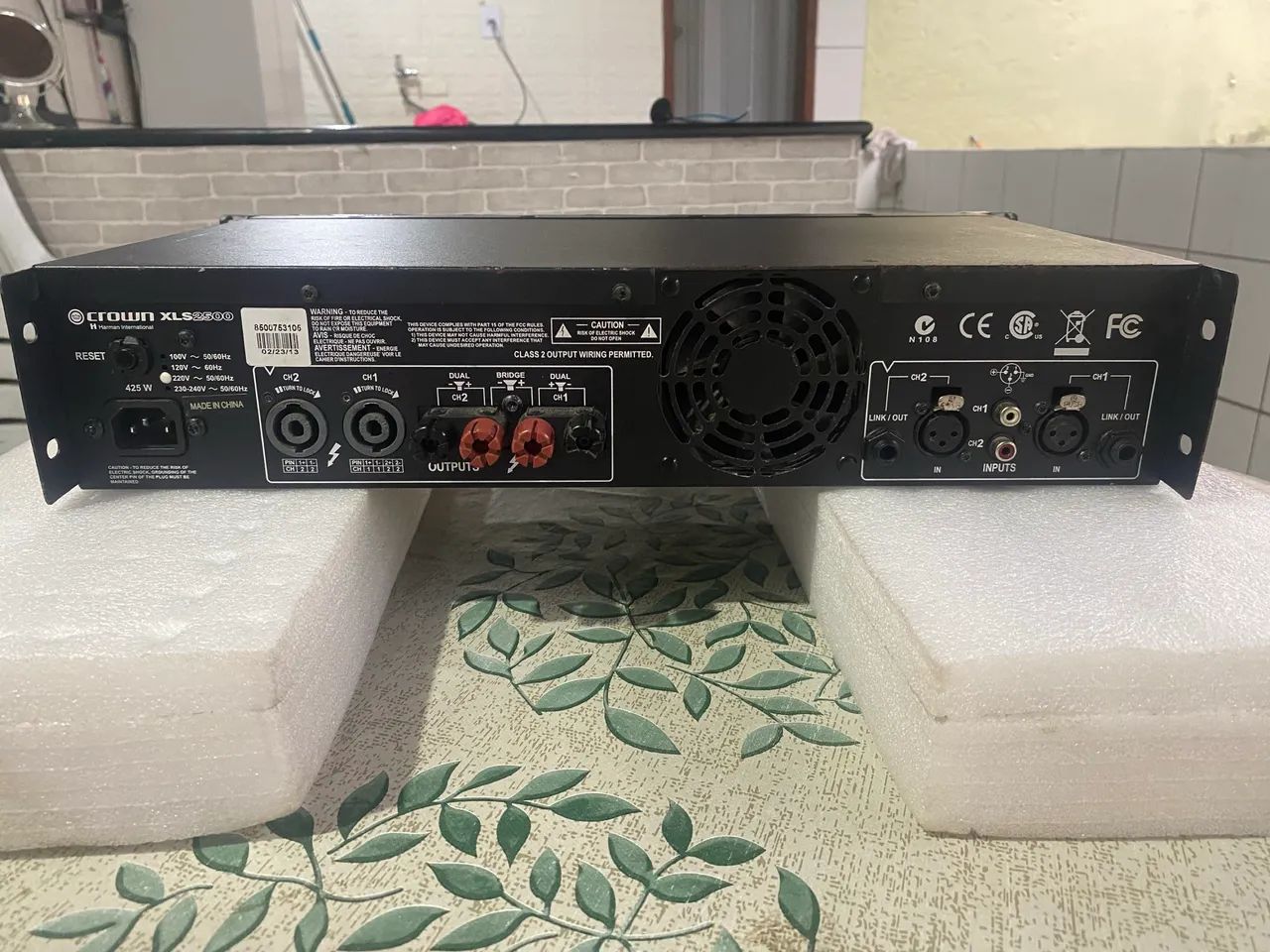 AMPLIFICADOR CROWN XLS 2500 - Foto 5