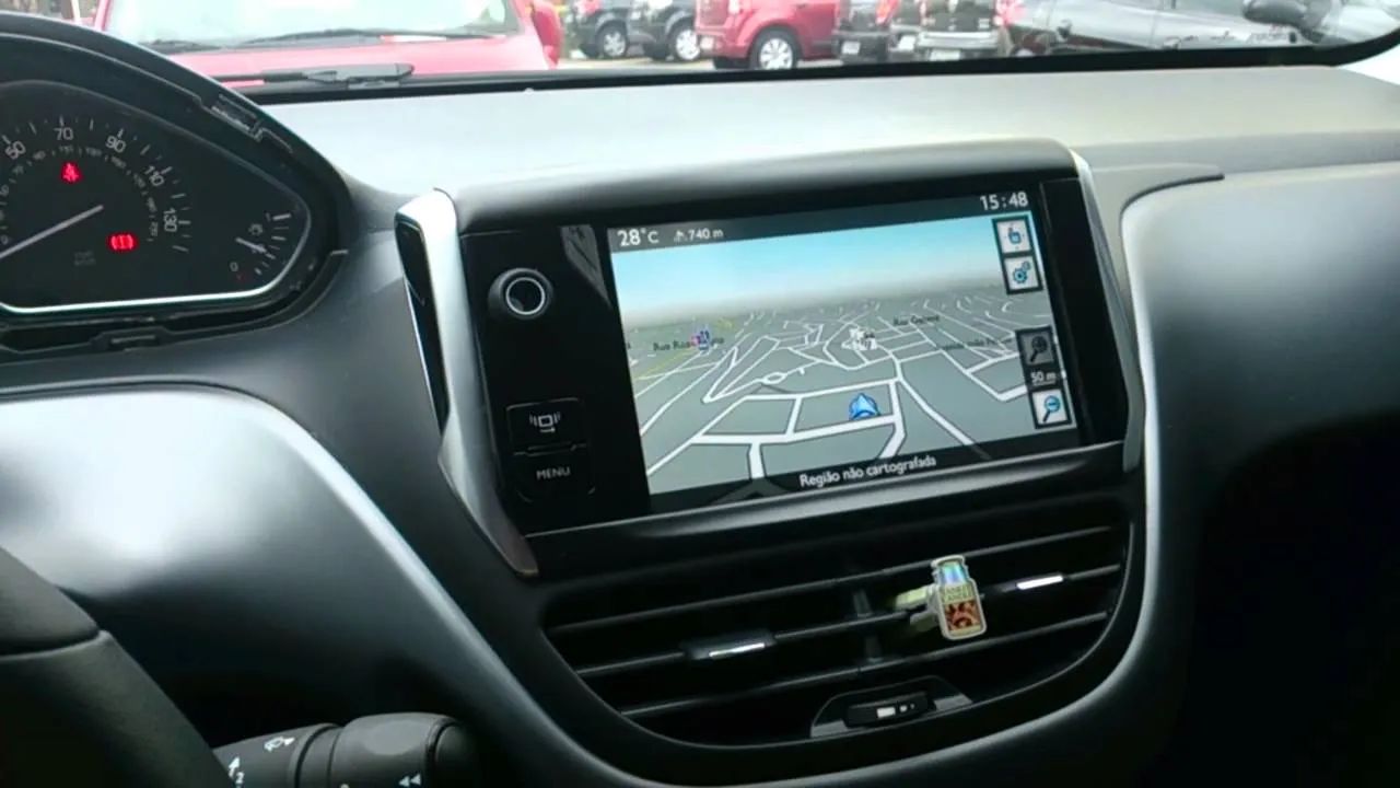 Central Multimídia/Rádio Original Peugeot 208 2016