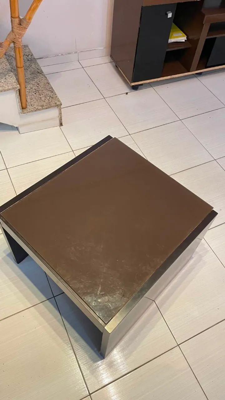 Mesa de decoração de sala 