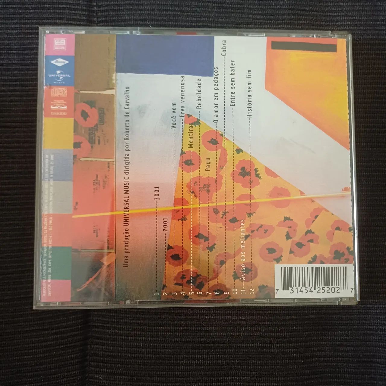 Rita Lee cd 3001 midia, capa e encarte em perfeito estado  - Foto 3