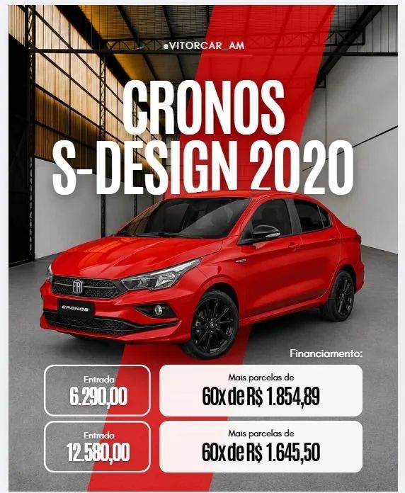 Fiat Cronos Drive 1.3 8V Flex 2020