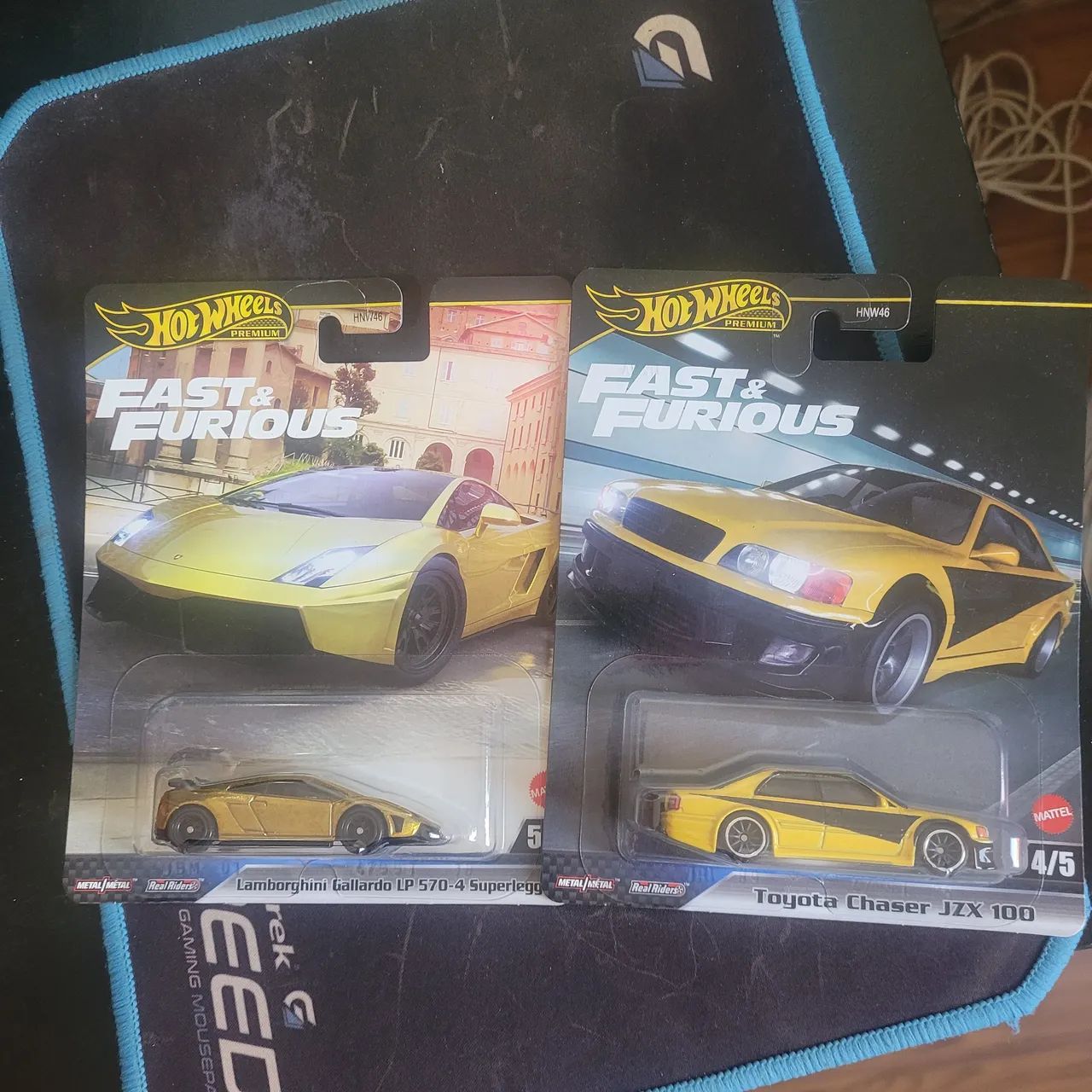 Hot Wheels Premium - Set Velozes e Furiosos - Lancer, Civic, Lamborghini, Porsche - Foto 3