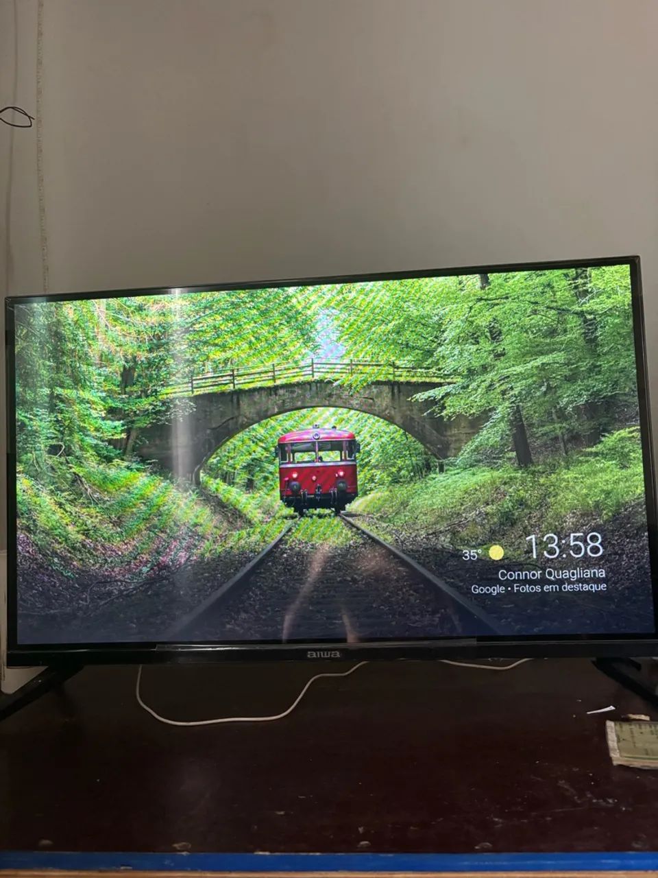 Tv de 32 polegadas da ?AIWA? pra sair hoje não tem nem 3 meses de uso! - Foto 2