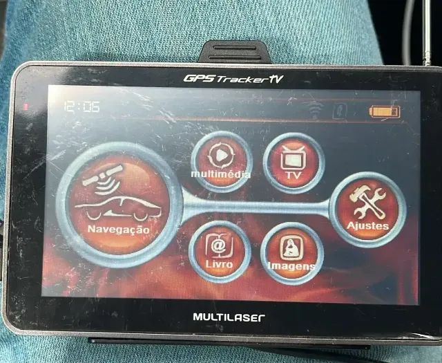 Gps Multilaser Tracker Tv 5'' Polegadas Completo Funcionando - Foto 4
