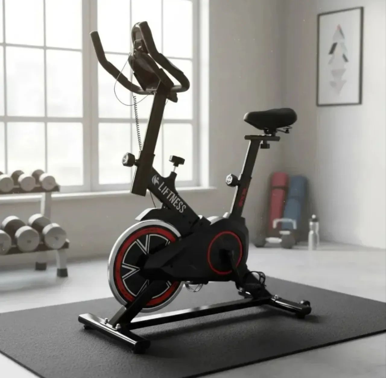 Bicicleta ergométrica nova na caixa 