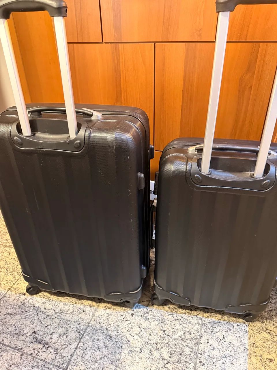 Kit 2 malas rígidas de viagem  - Foto 3