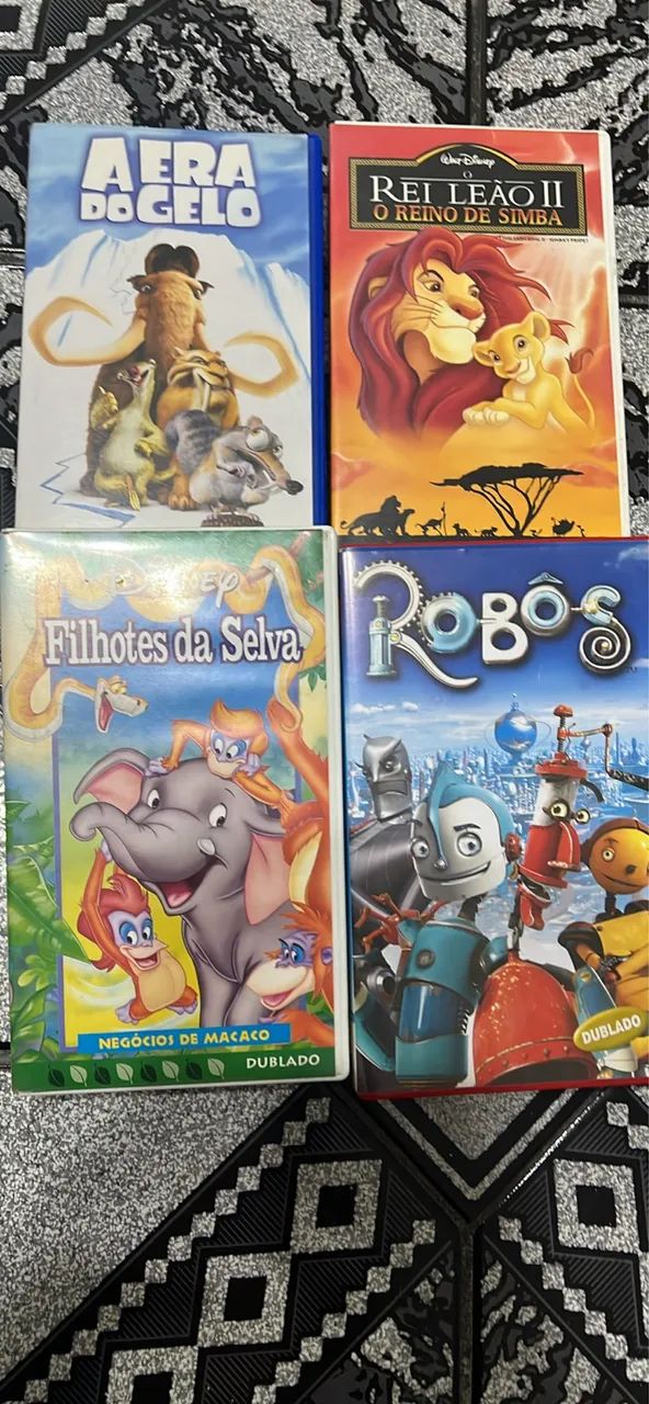 ? VHS Clássicos - Originais e Dublados