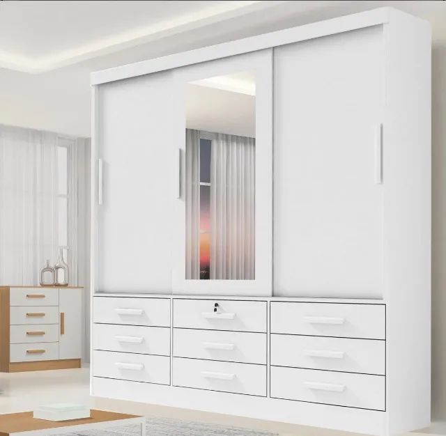 Roupeiro Branco Max 200
