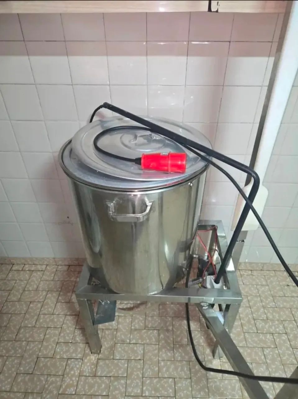 Panela Single Vessel 90 Litros Com Controladora Beermax - Foto 2