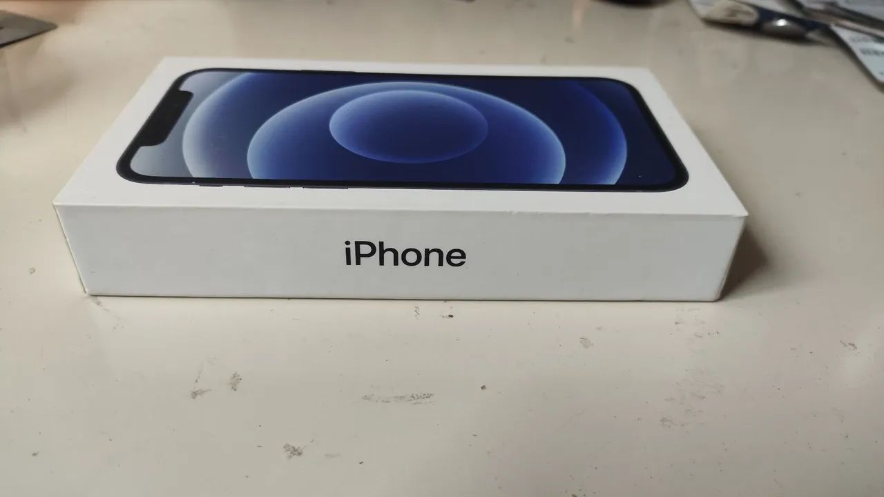 Caixa vazia do iPhone 12 original  - Foto 4