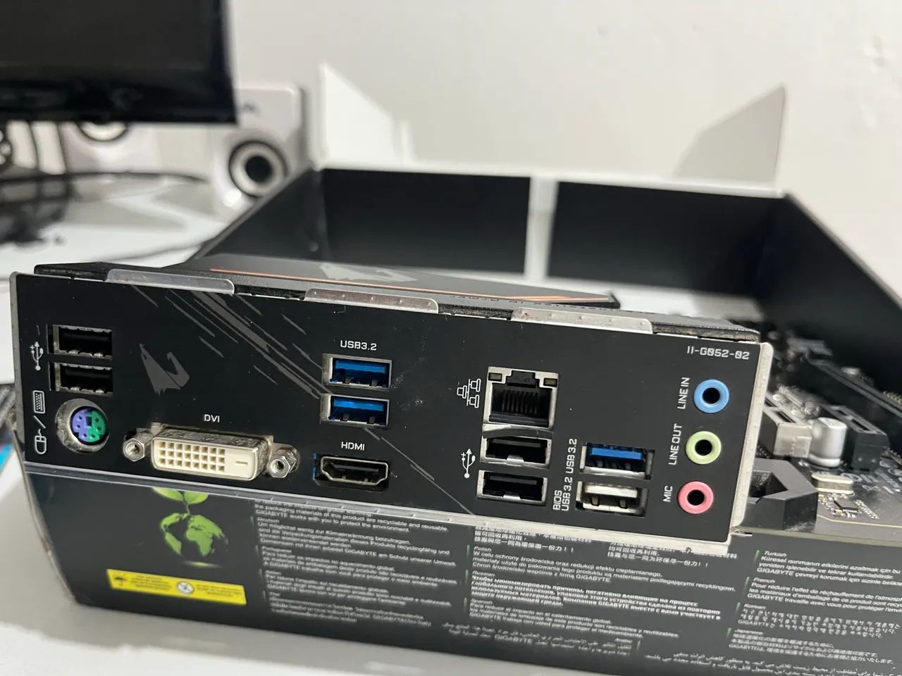 Placa mãe B550m Aorus  - Foto 3