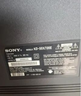 TV Sony KD-49X755F- não dá imagem, só som- Barato ! - Foto 2