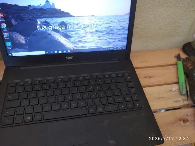 Notebook positivo parou de repente
