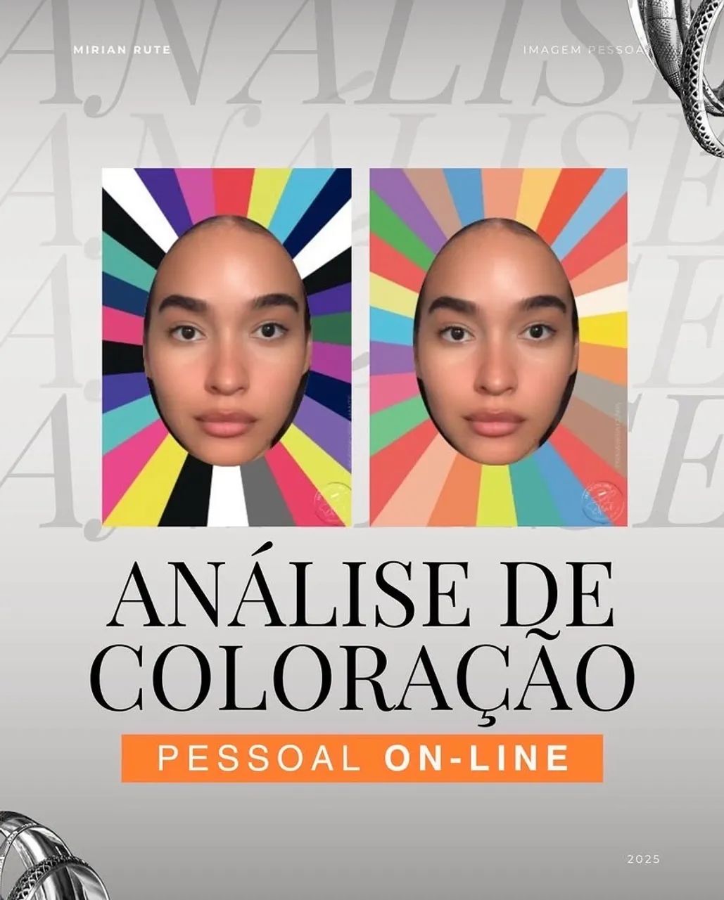 Análise de coloração pessoal Digital 