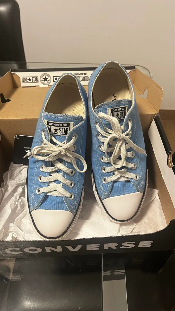 Tênis Converse Chuck Taylor All Star Azul - Foto 2