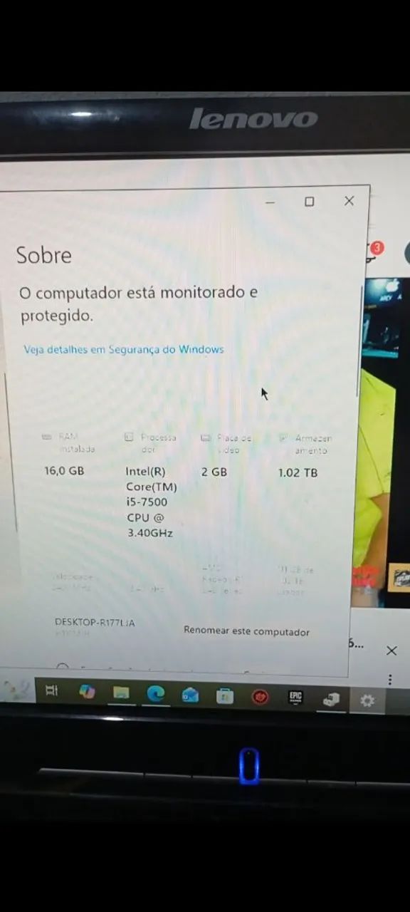 Pc game ótimo estado jogos não trava quem conhece sabe  - Foto 3