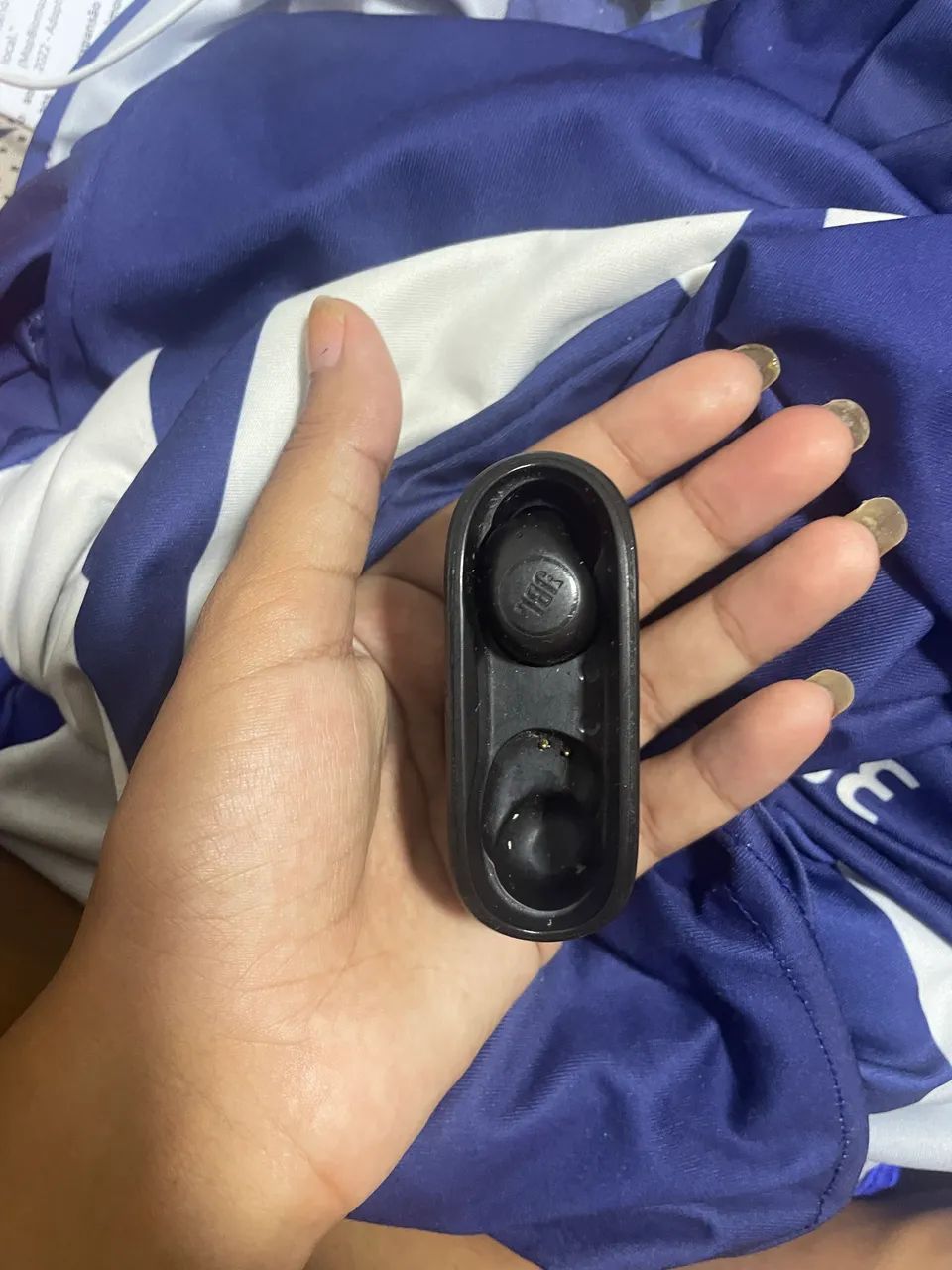 Lfones jbl wave buds e lado esquerdo  - Foto 4