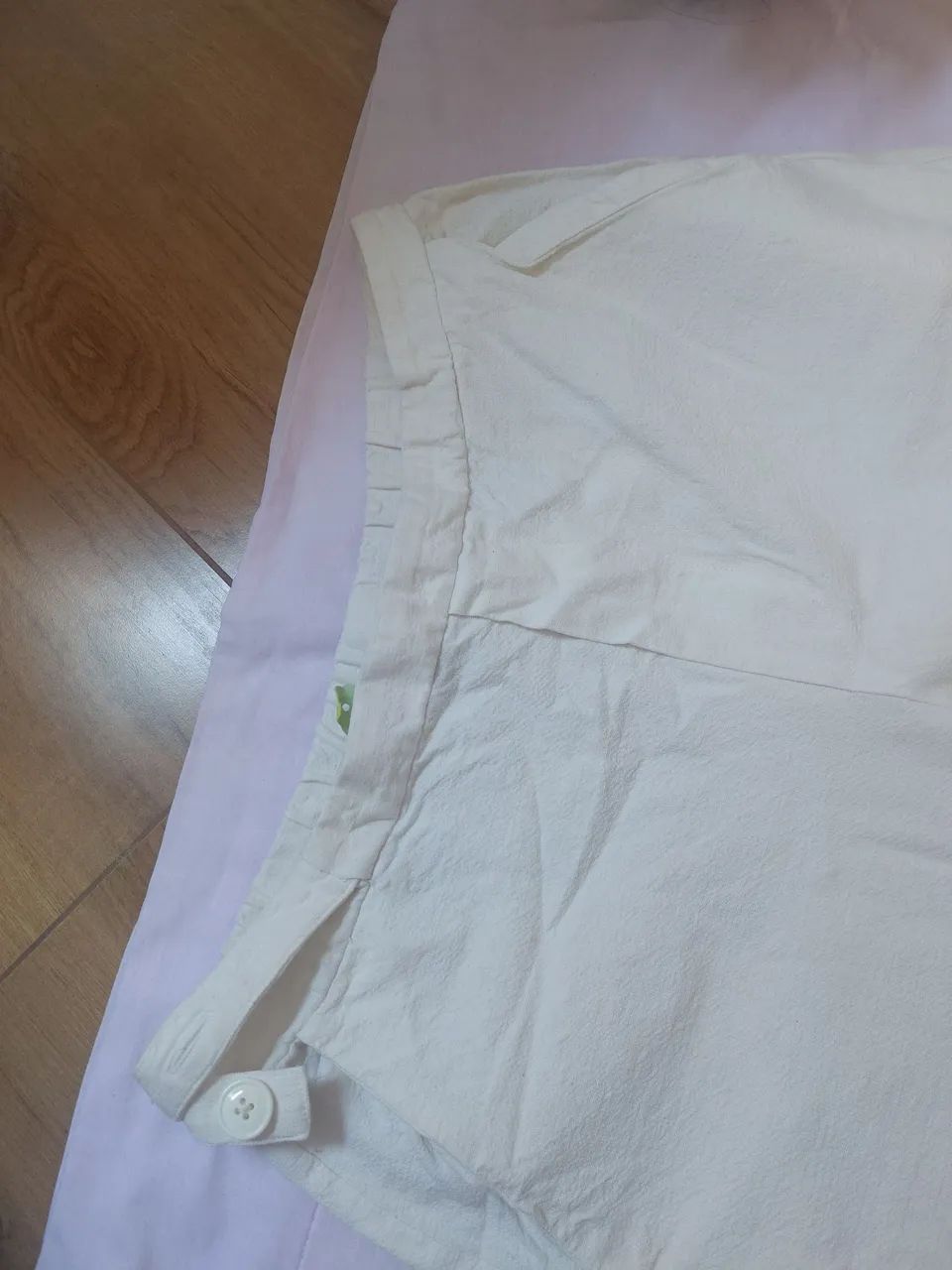 Calca branca usada uma única vez  - Foto 3