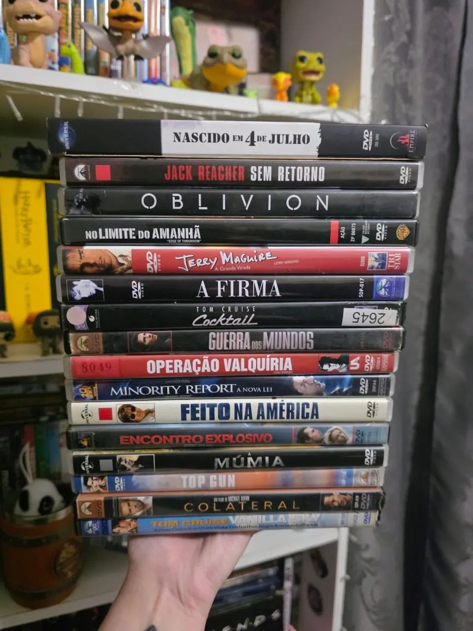 Lote DVD Filmes do Tom Cruise Original - 16 dvds