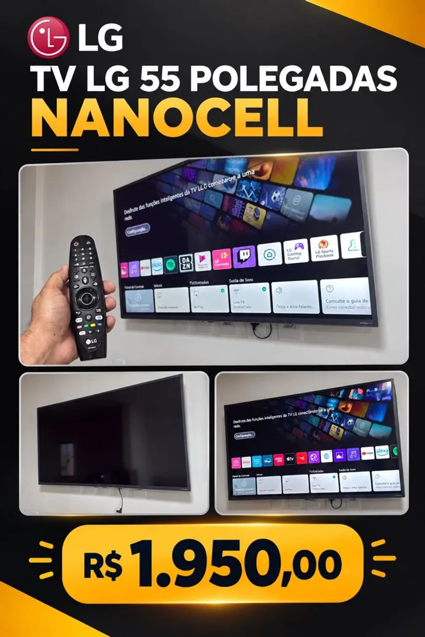 SMART TV 55 POLEGADAS NANO CEL 