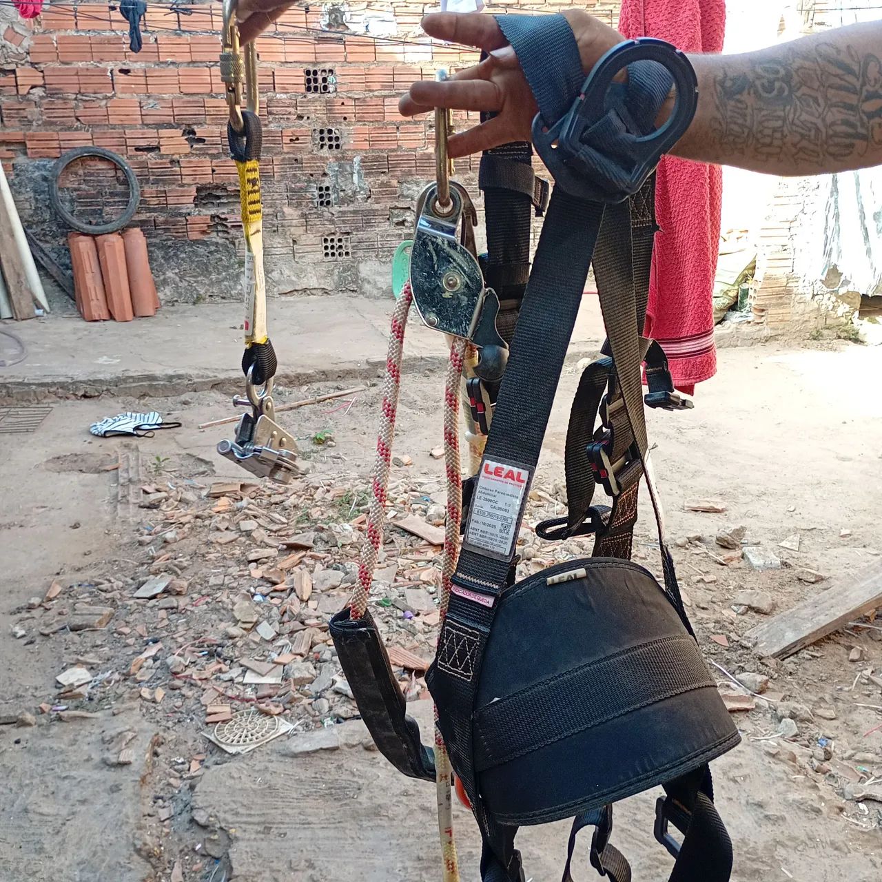 Cinto paraquedista 