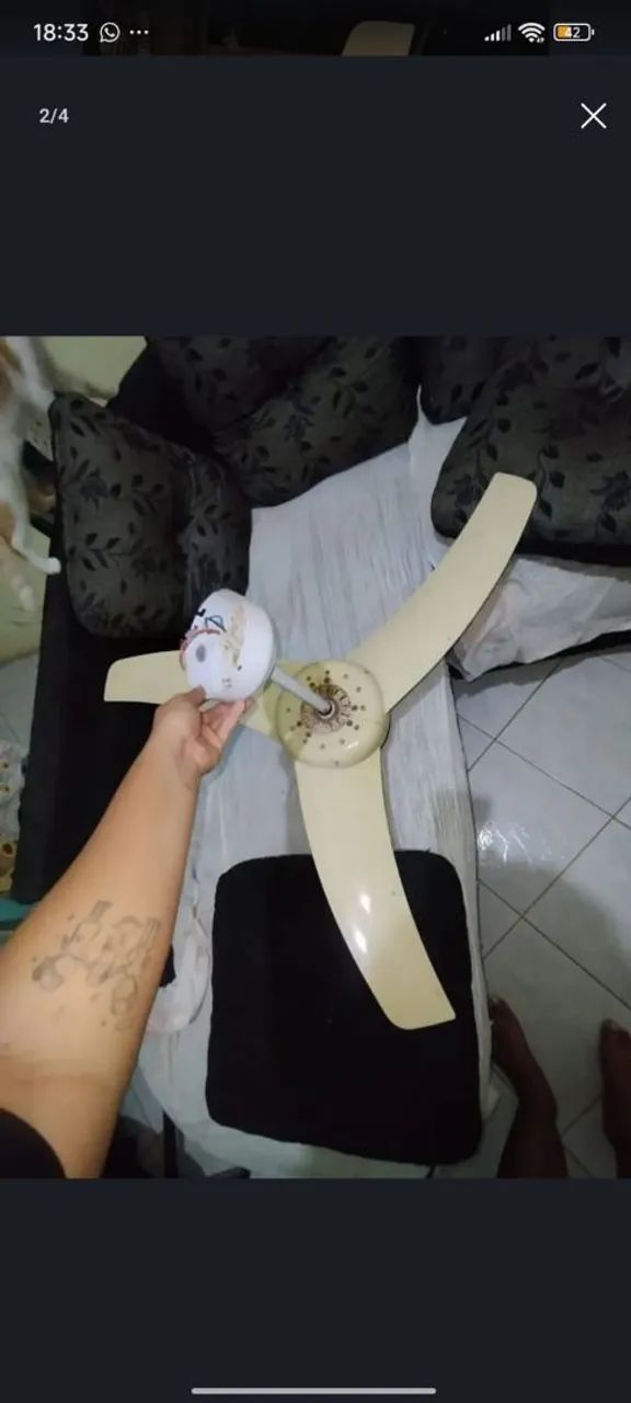 Ventilador de teto  - Foto 4