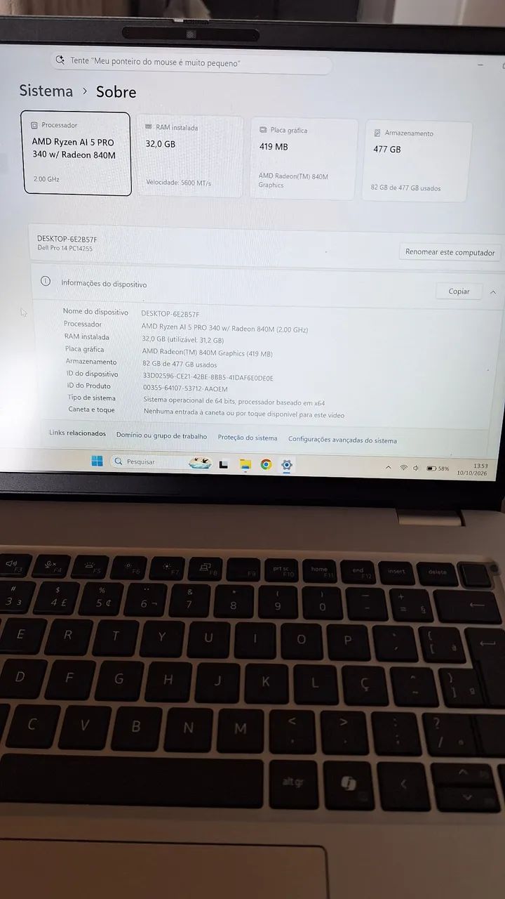 Notebook Dell Pro - Foto 4