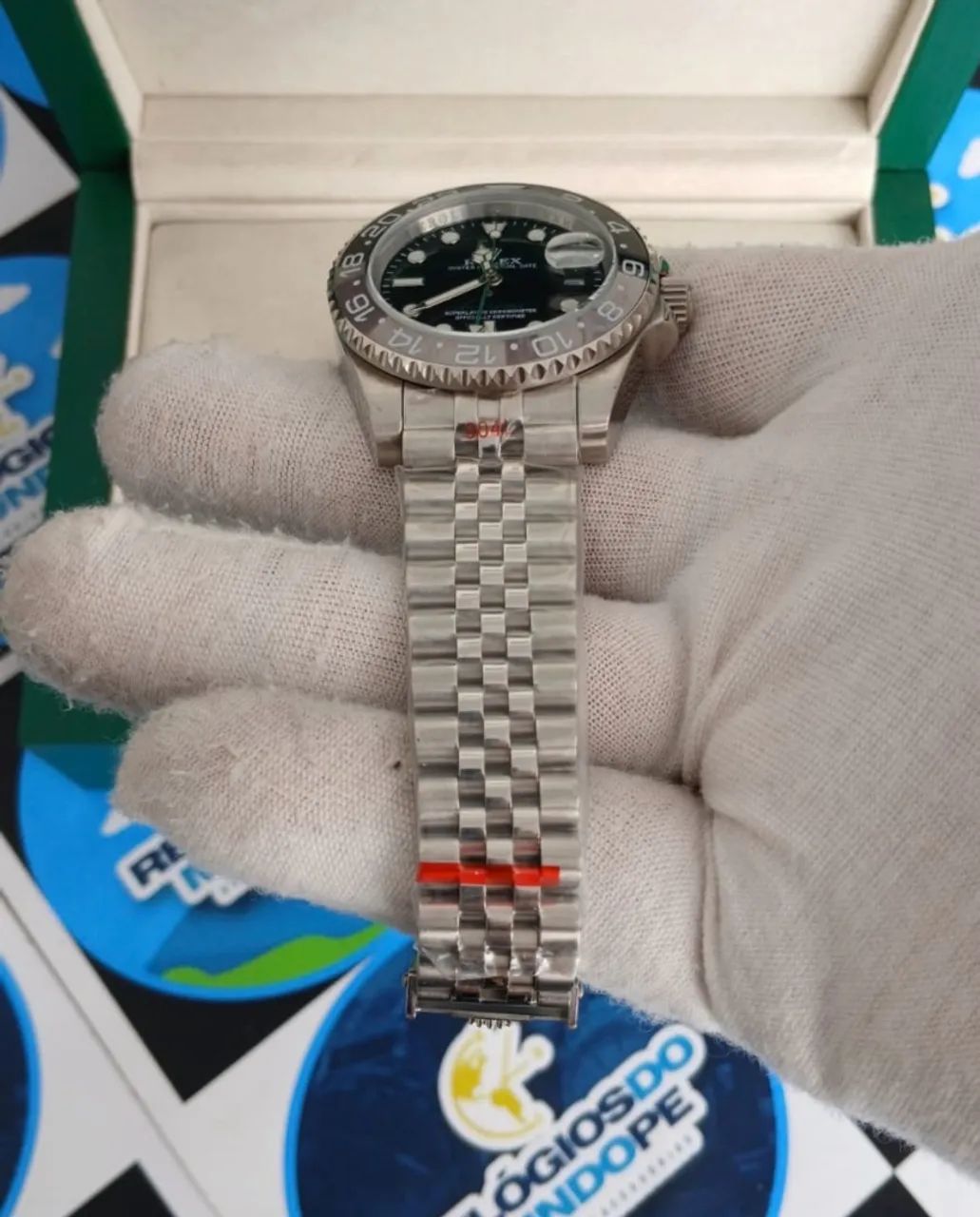 RELÓGIO RLX GMT CRITIAN B AUTOMÁTICO  - Foto 3